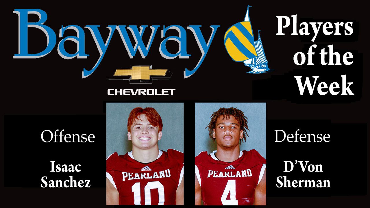 Game 1: Pearland vs Ridge Point (Offense: Isaac Sanchez; Defense: D'Von Sherman)