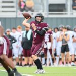 PEARLAND FIELD GENERAL - QB Cole Morkovsky will step up this year as the starting QB for the Pearland Oilers. "Cole is a great leader, super smart, throws the ball well and is a good game manager," Pearland head coach B.J. Gotte said. "I believe he is quite capable to getting the job done which is what we need at this time. He is at a key position in our offense." (Photo by Lloyd Hendricks)