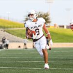 TOUCHDOWN RUNS - Pearland senior running back Dominic Serna (6) scored twice on runs of 14 and 52-yards against Spring Branch Memorial, but it wasn't enough as the Mustangs rallied to win the game 17-14 in overtime. Serna had 29 carries for 150 yards and two TDs. The Oilers (0-2) will host the Oak Ridge War Eagles on Friday, September 10 at 7:00 p.m. at The Rig. (Photo by Lloyd Hendricks)